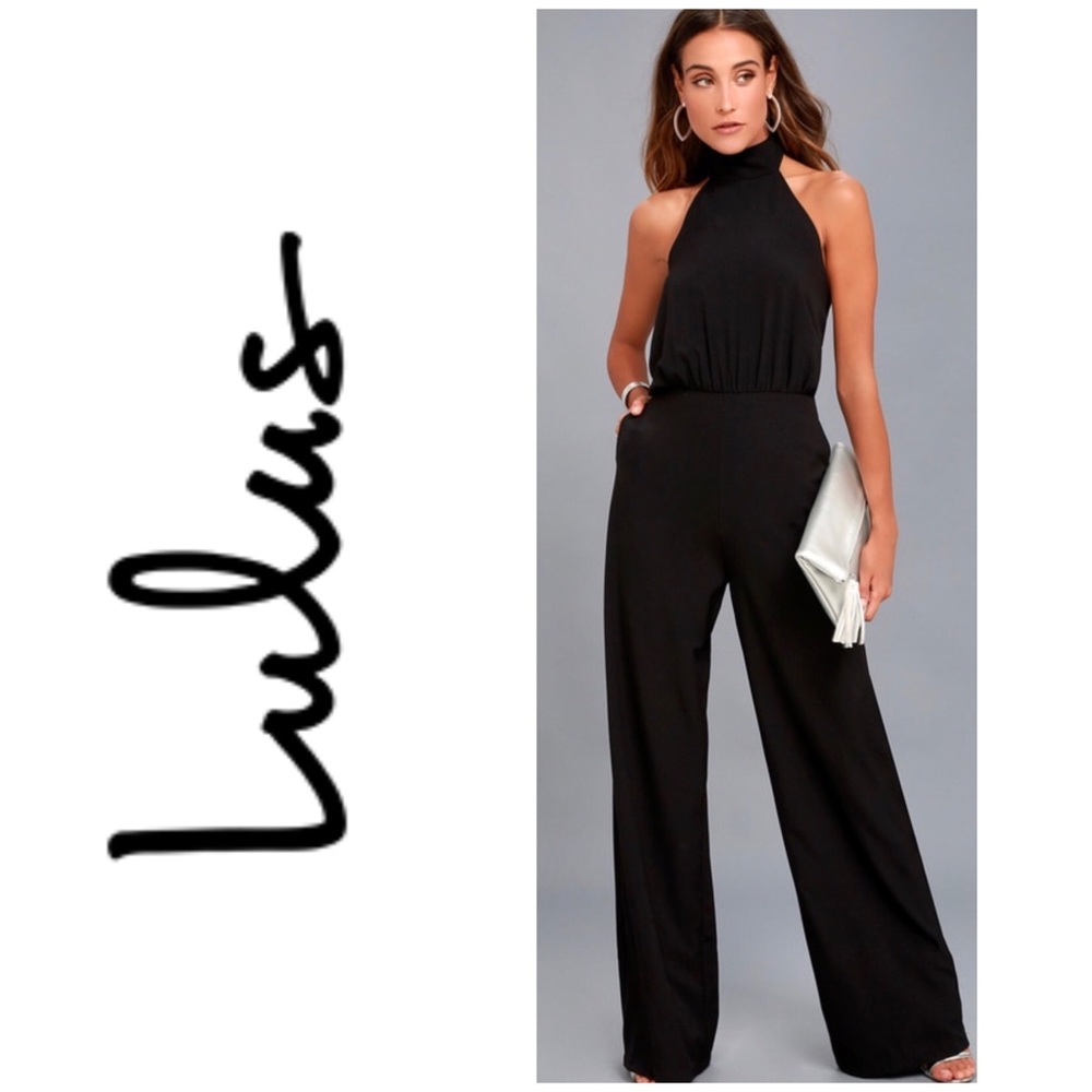 Lulus Moment for Life Halter Jumpsuit